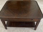 Coffee/Cocktail Table 40x40 Beautiful w Lower Shelf