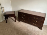 Desser and Side Table