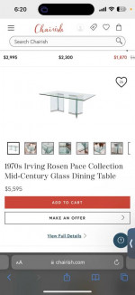 Glass table