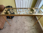 Entry table (metal & glass)