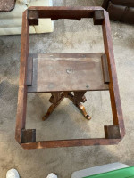 Antique Marble End Table