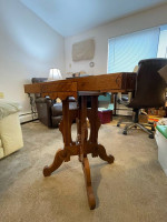 Antique Marble End Table
