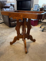 Antique Marble End Table