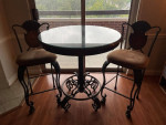 Elegant High Top Table with Chairs