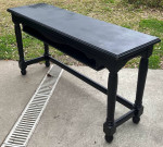 Real Wood Black Sofa Table made by Lane’s Furniture