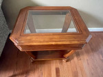 Wooden end table!