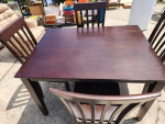 Dinner table and chairs