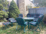 Outdoor table and chairs