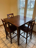 Dining room table and chairs