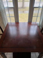 Dining room table and chairs