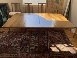 Mid Century Heywood Wakefield Dogbone Dining Table with 4 Chairs