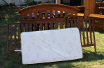 Delta 4 in 1 Convertible Crib w/Mattress and Changing Table