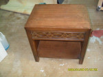 Lane end/lamp table