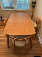 dining table with 4 chairs