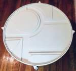 Louise Nevelson Style Coffee Table Post Modern Bauhaus Mid Century dwr