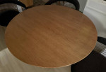 Eero Saarinen Round Knoll Tulip Dining Table 48" mid century modern dw