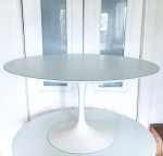 Eero Saarinen Tulip Dining Table 54" Knoll Mid Century Modern MCM DWR