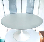 Eero Saarinen Tulip Dining Table 54" Knoll Mid Century Modern MCM DWR