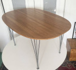 Piet Hein + Arne Jacobsen Fritz Hansen Elliptical Dining Table