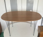 Piet Hein + Arne Jacobsen Fritz Hansen Elliptical Dining Table