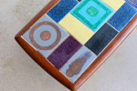 Small Mid-Century Modern Tile End Table
