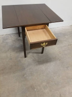 MID CENTURY DROP LEAF TABLE $150 (GOOD CONDITION)