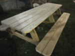 8 foot Picnic Table • FREE Local Delivery • New Build
