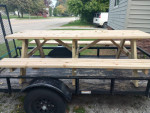 8 foot Picnic Table • FREE Local Delivery • New Build