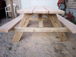 8 foot Picnic Table • FREE Local Delivery • New Build