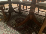 Henredon Dining Table with 8 Chairs