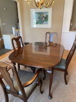 Solid Cherry Dining table, chairs & buffet