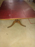 Antique drop leaf table