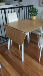 Dining table with chairs