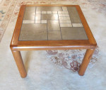 Danish Modern Haslev Tile Top Table