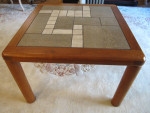 Danish Modern Haslev Tile Top Table