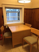 Heywood Wakefield dining room table w/ 6 chairs