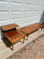 Mid Century Modern Lane Acclaim Coffee amd End Table