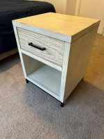 Bedside Table with Drawer and Nook