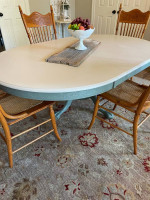 Table and chairs