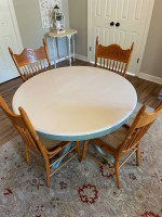 Table and chairs