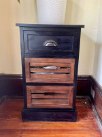 Small side table w/3 drawers