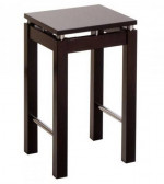 3-Piece Chrome Accent Pub Table Set