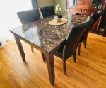 Dining Table with 4 Chairs