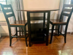 Elegant Wood Bar Table