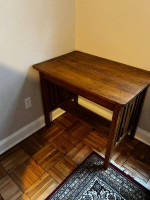 Small oak table