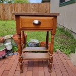Small end table or bedside table needs refinishing