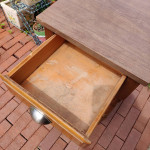 Small end table or bedside table needs refinishing