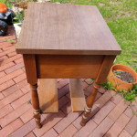 Small end table or bedside table needs refinishing