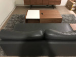 Armless Sofa w/ Side Table