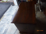 Pennsylvania House Cherry Chippendale Chest/Side Table with Key